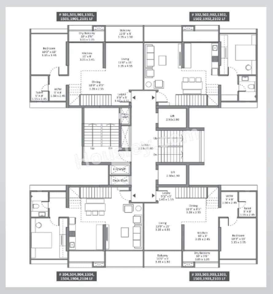 Mantra Magnus Floor plan 4