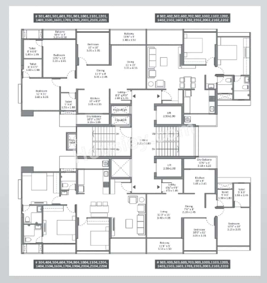 Mantra Magnus Floor plan 9