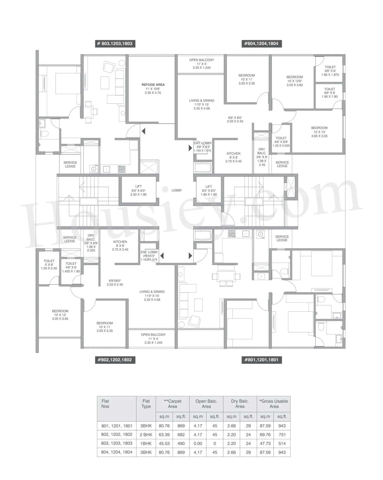 Mantra Mesmer Floor Plan