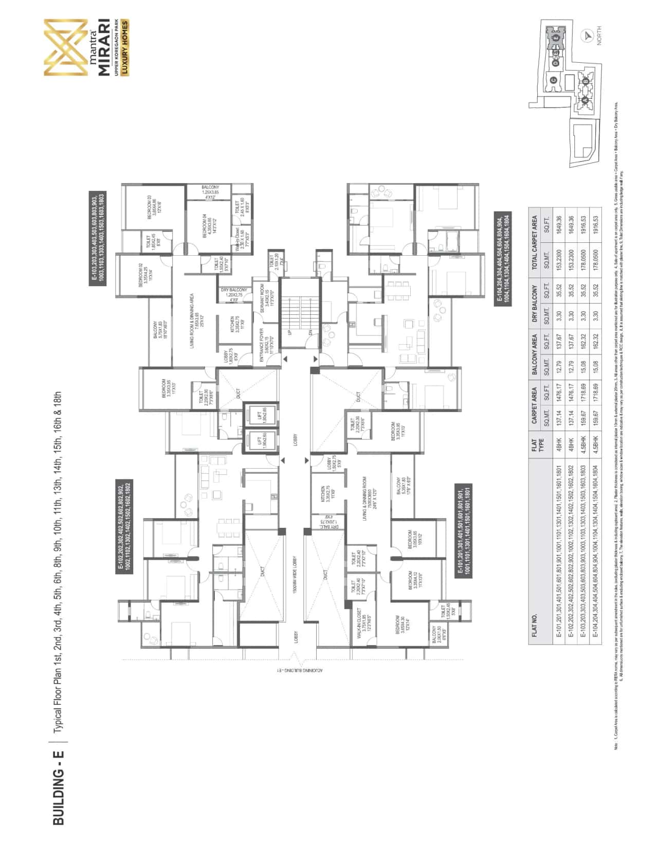 Mantra Mirari Floor plan 6