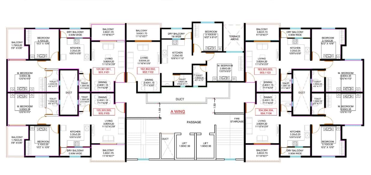 Audumbar Marigold Calendula Floor plan 2