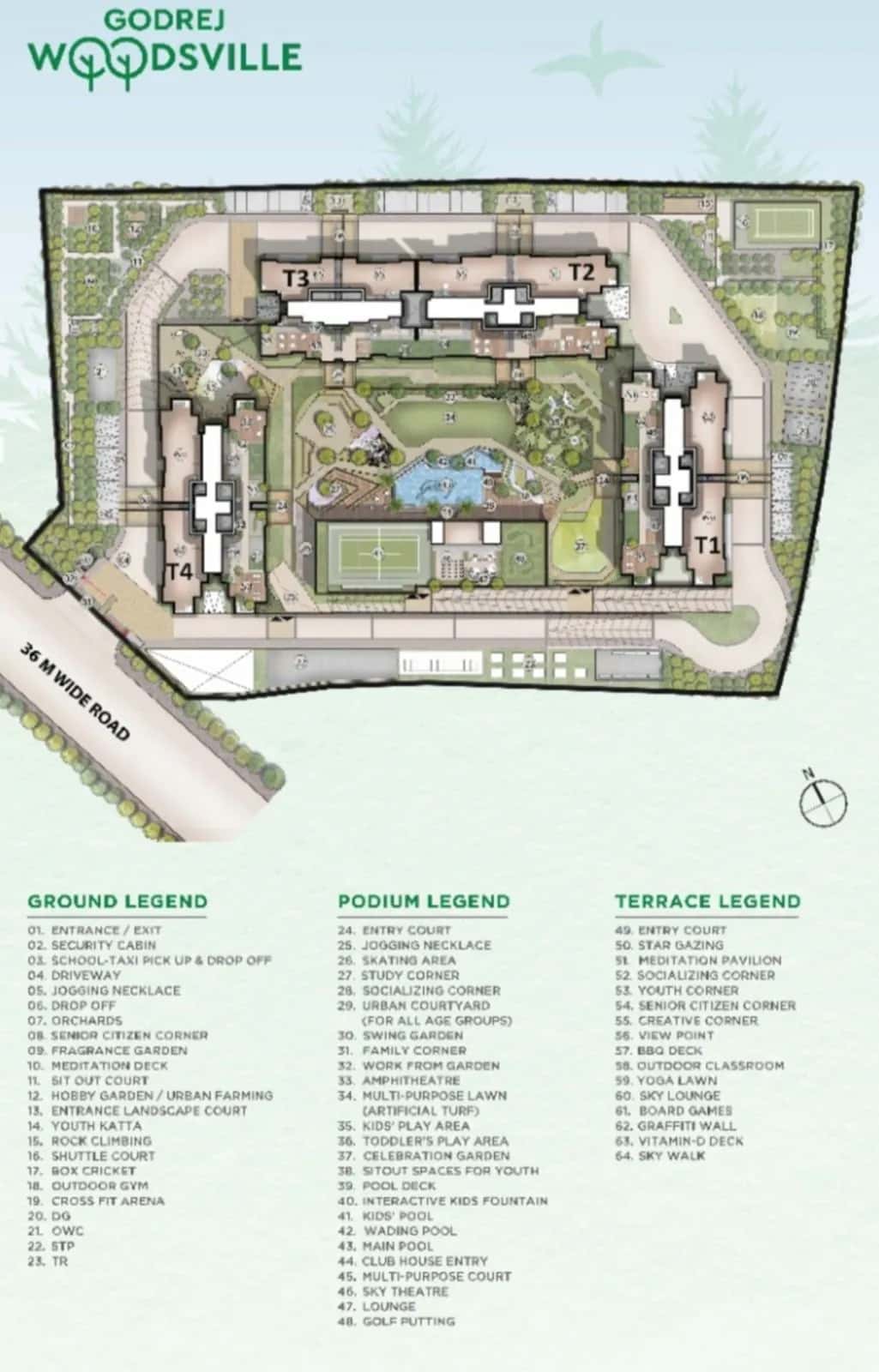 Godrej Woodsville Master Plan