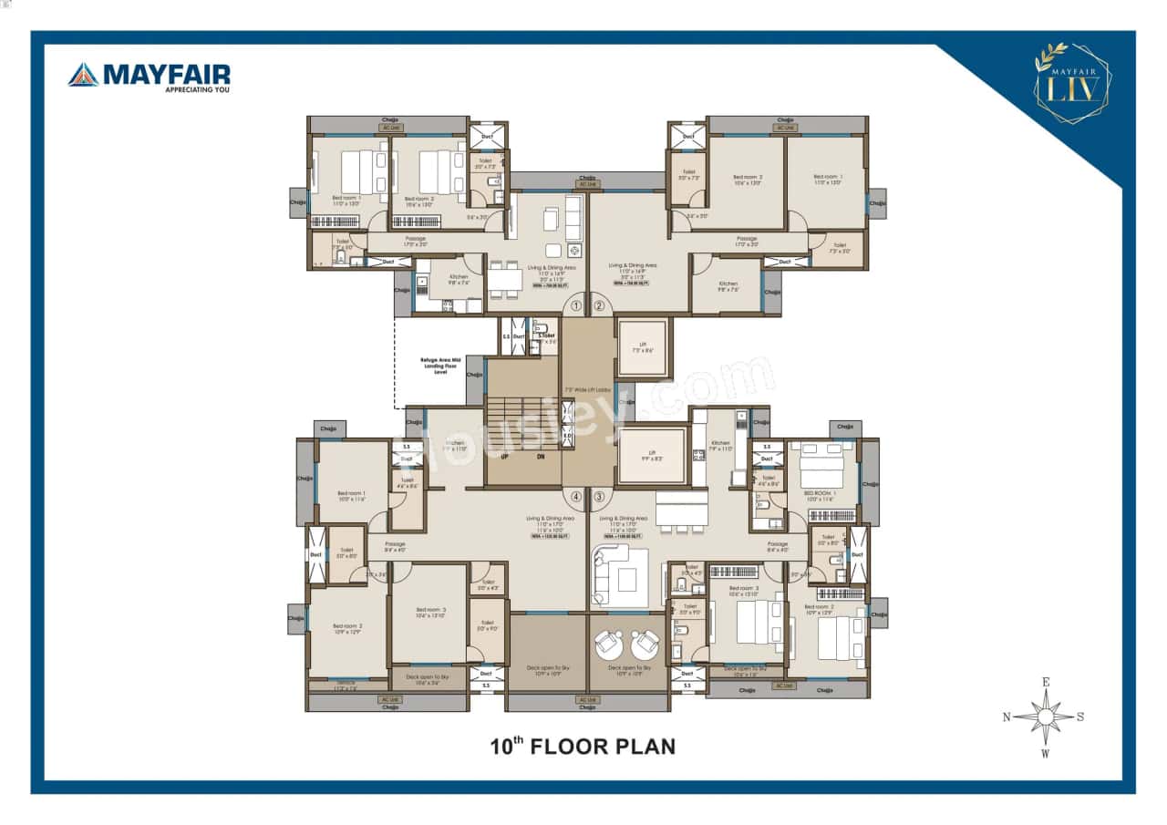Mayfair LIV Floor plan 2