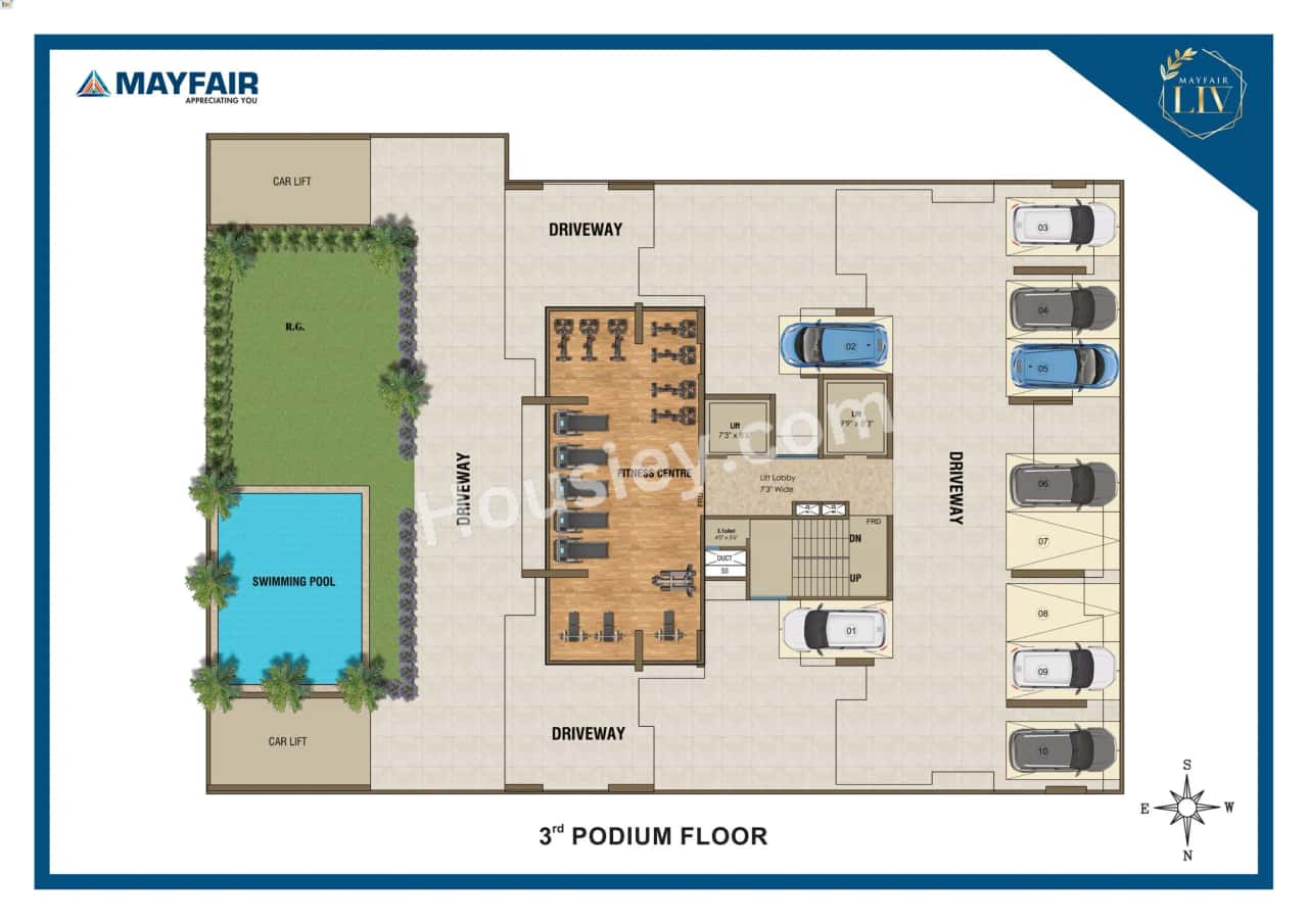 Mayfair LIV Floor plan 2