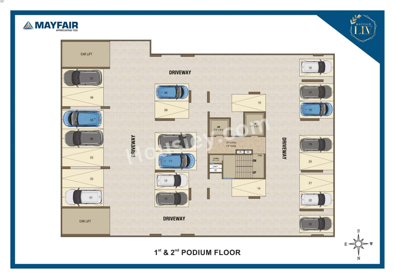 Mayfair LIV Floor plan 3