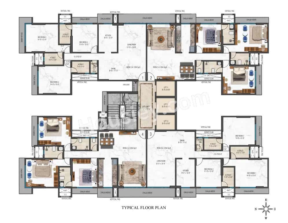 Mayfair Muse Floor plan 1