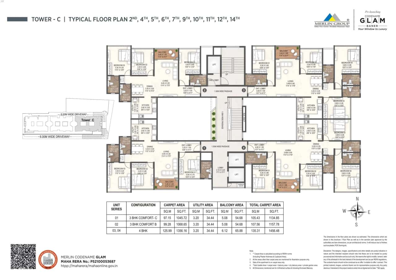 Merlin Glam Floor plan 6