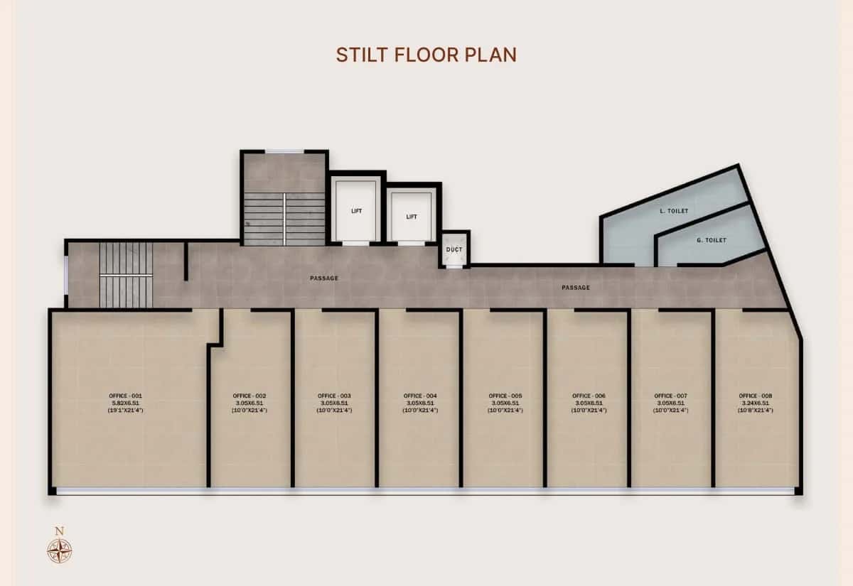 Manav Midtown One Floor plan 3