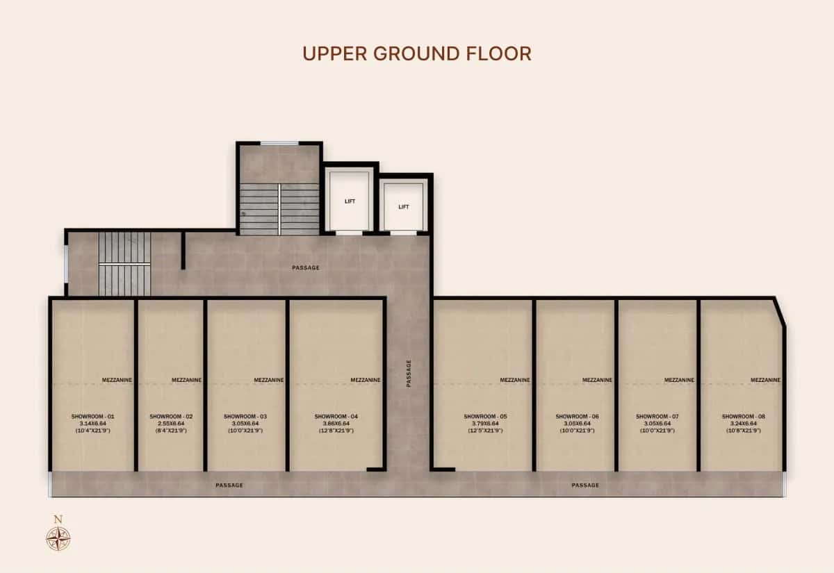 Manav Midtown One Floor plan 4