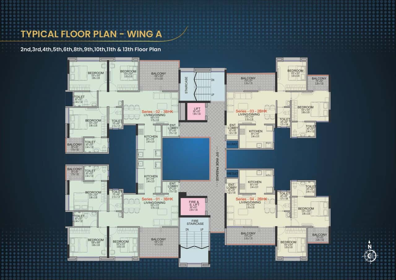 Millennium Amara Floor plan 1
