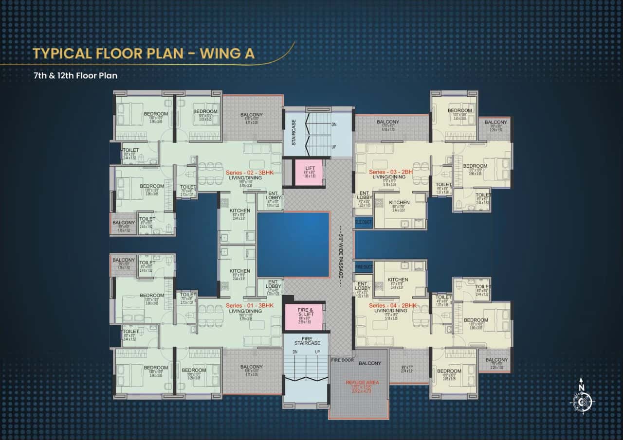 Millennium Amara Floor plan 2