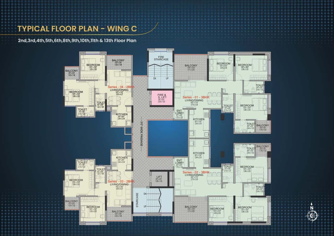 Millennium Amara Floor plan 7