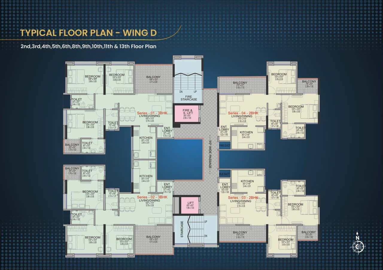 Millennium Amara Floor plan 6