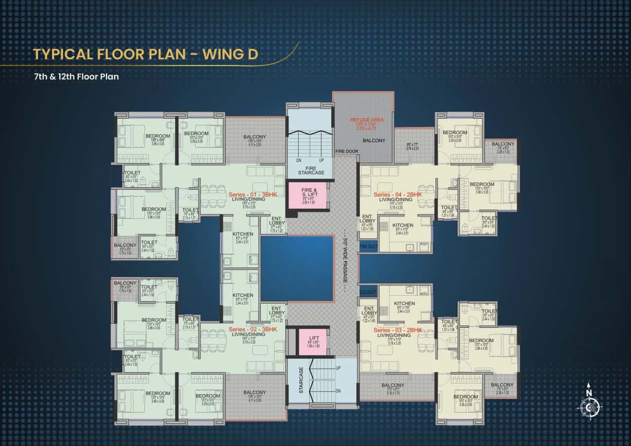 Millennium Amara Floor plan 8