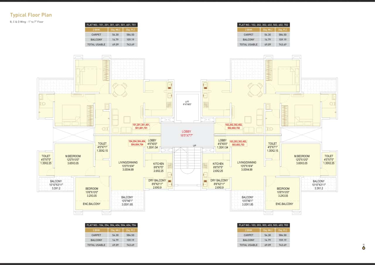 Millennium Atlas Floor plan 1