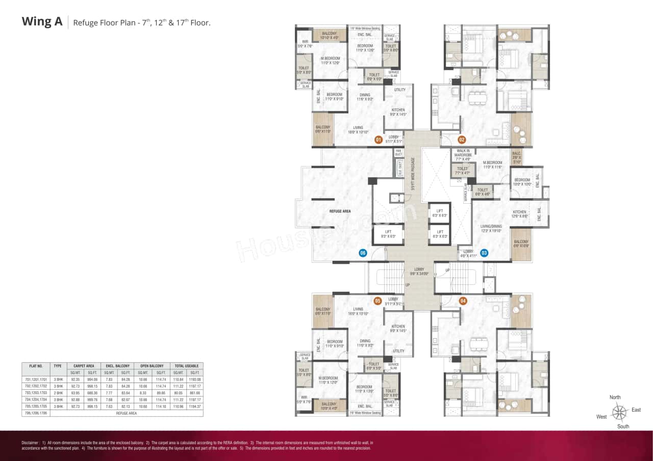 Millennium Samriddhi Floor plan 1