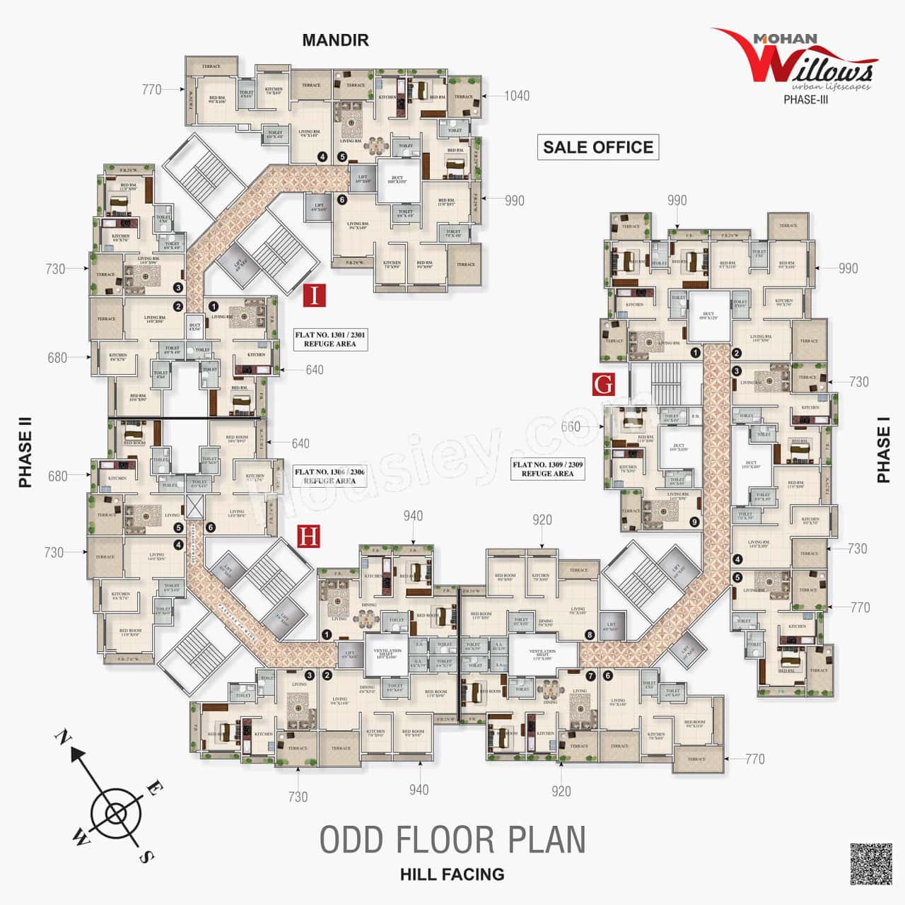Mohan Willows III Floor plan 2