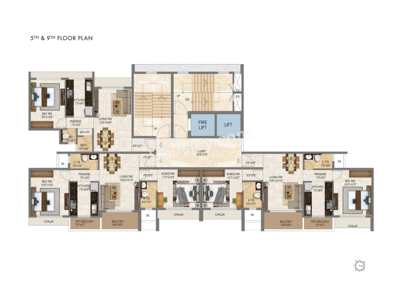 Moraj Prive Floor plan 2