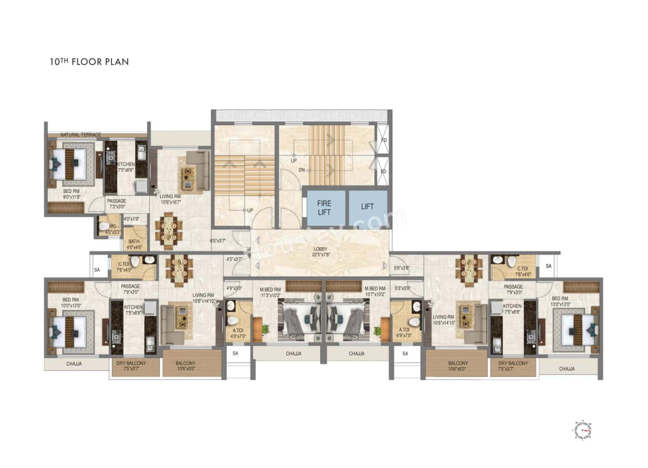 Moraj Prive Floor plan 5
