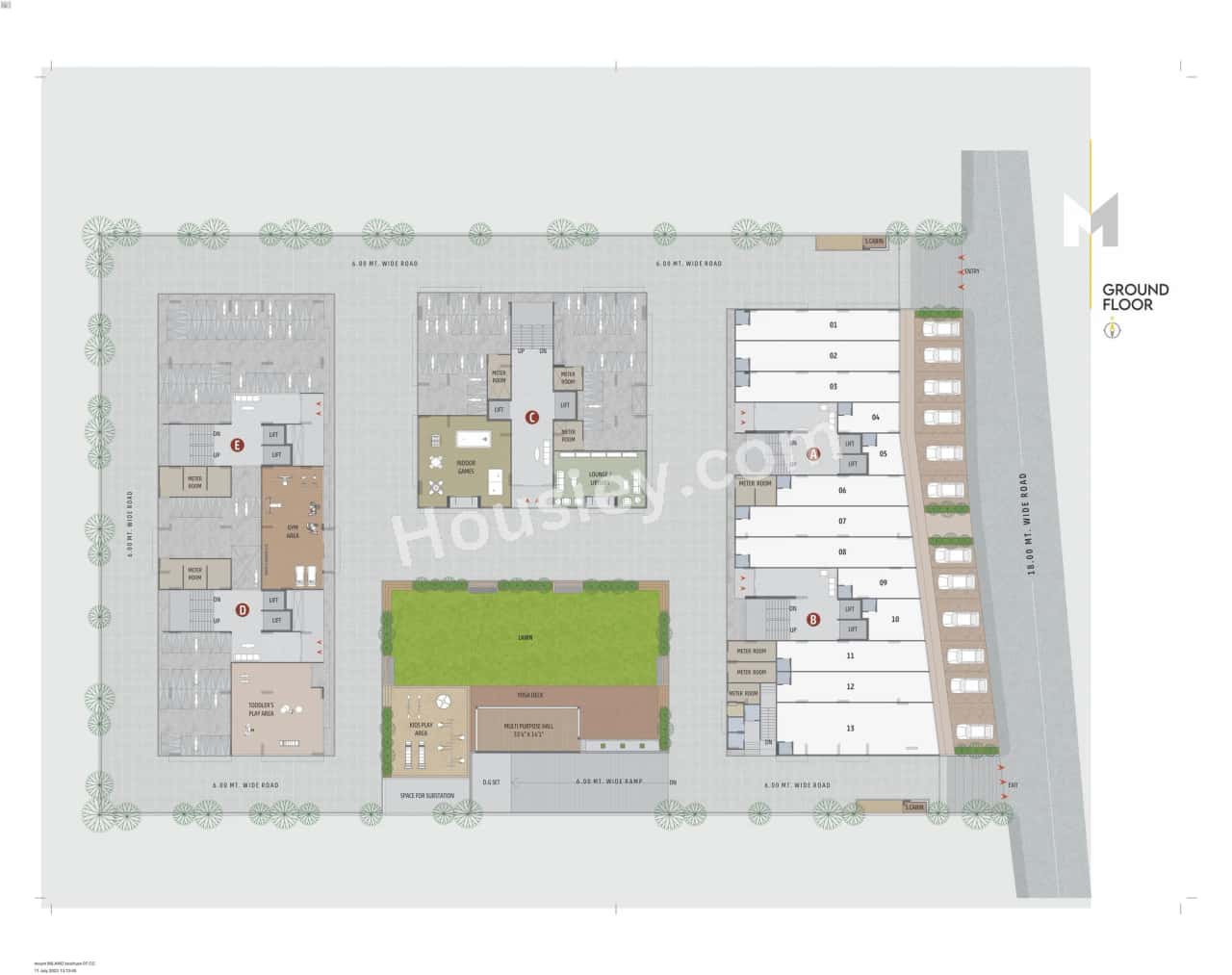 Mount Milano Floor plan 1
