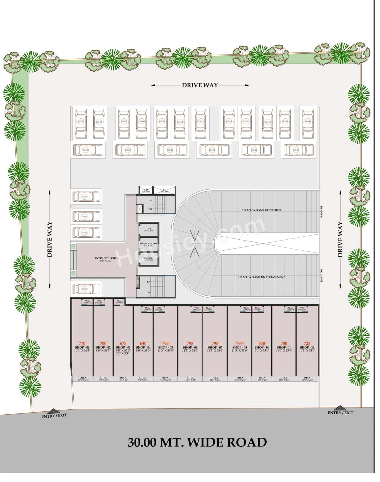 NMS 17 West Floor plan 5