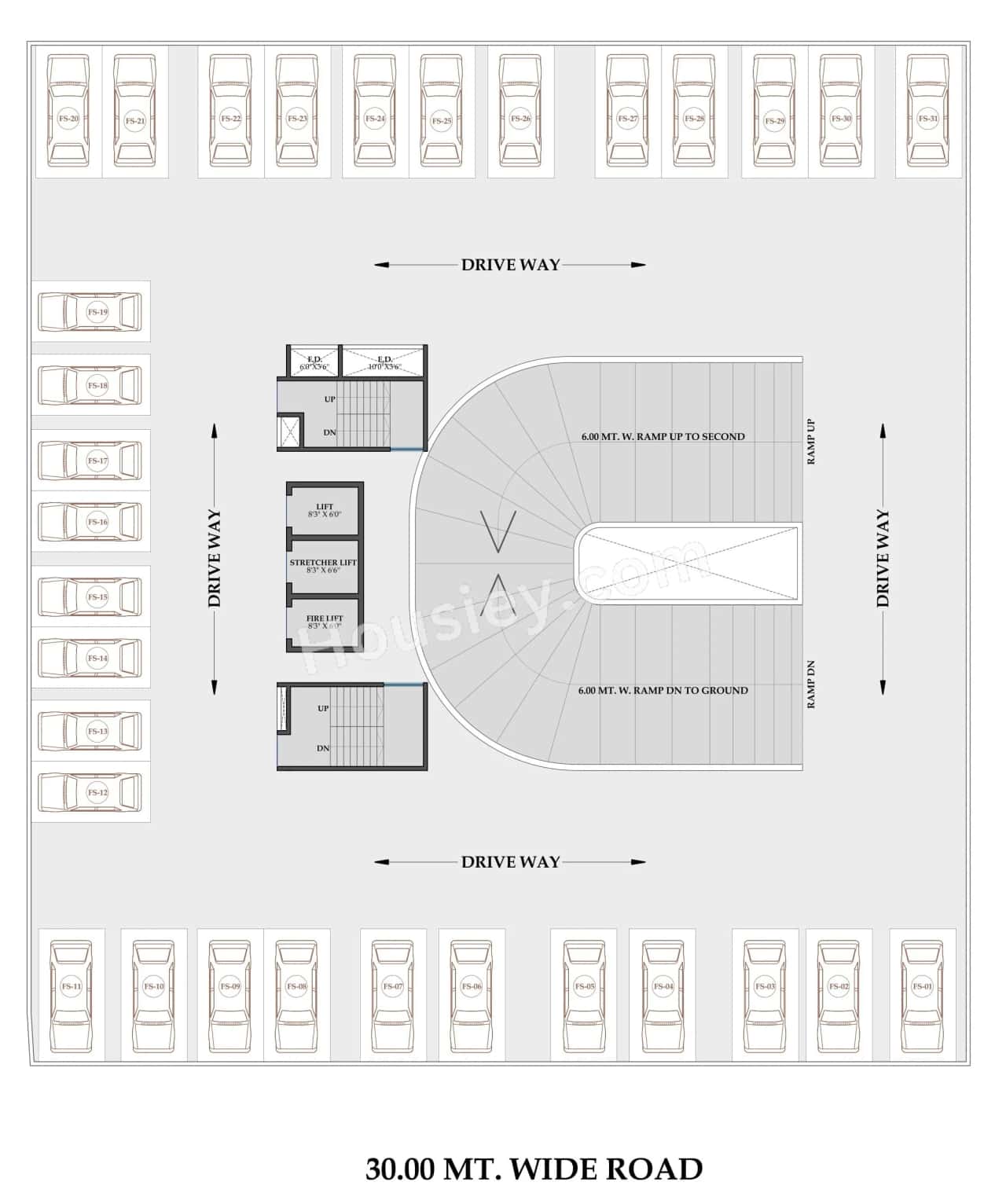 NMS 17 West Floor plan 6