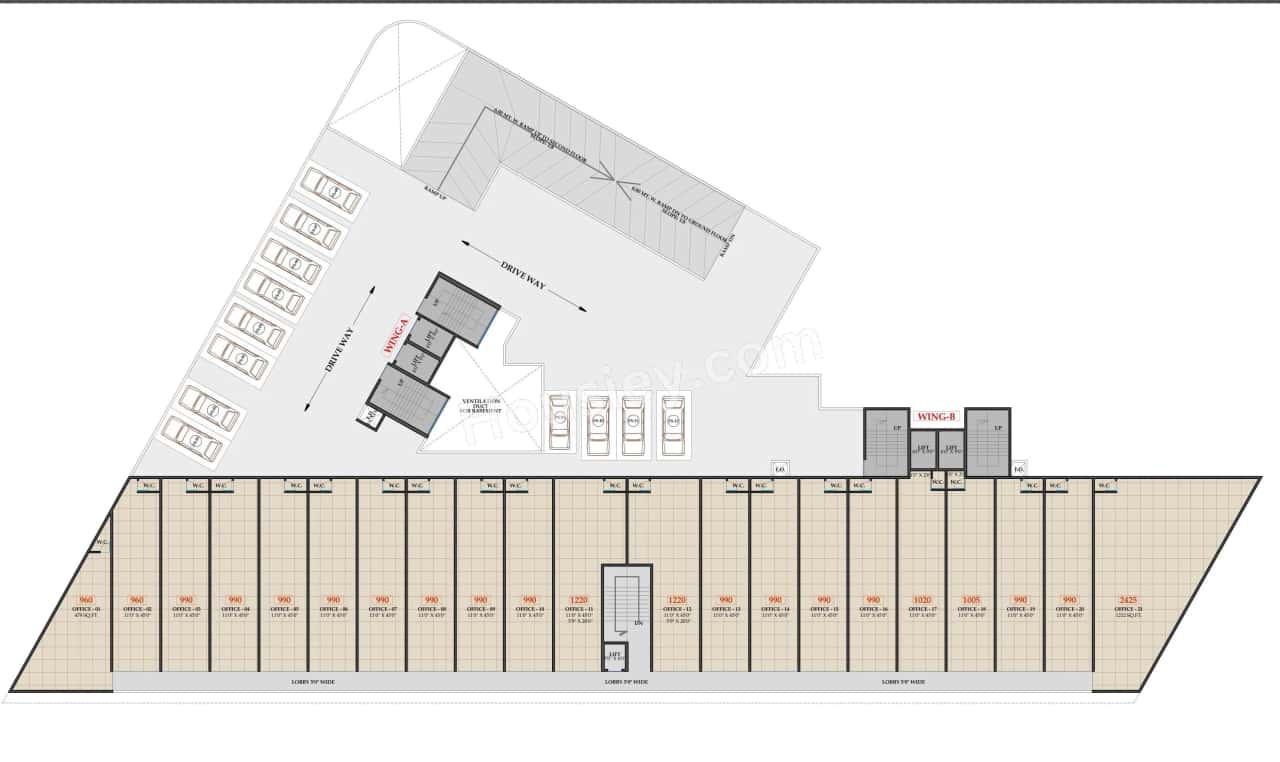 NMS One 8 One Floor plan 2
