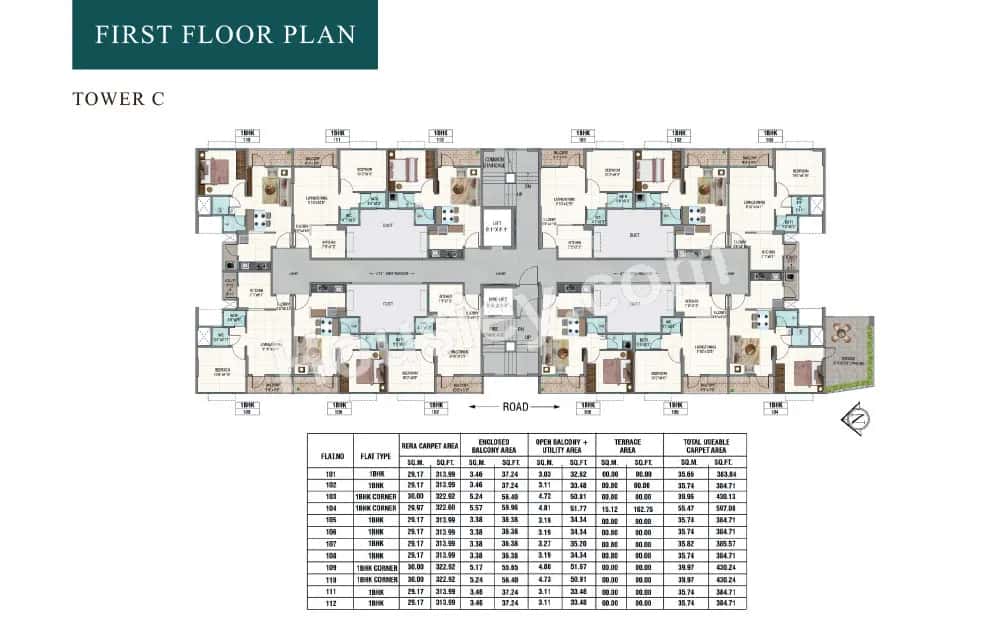 Naiknavare Aranya Floor plan 3