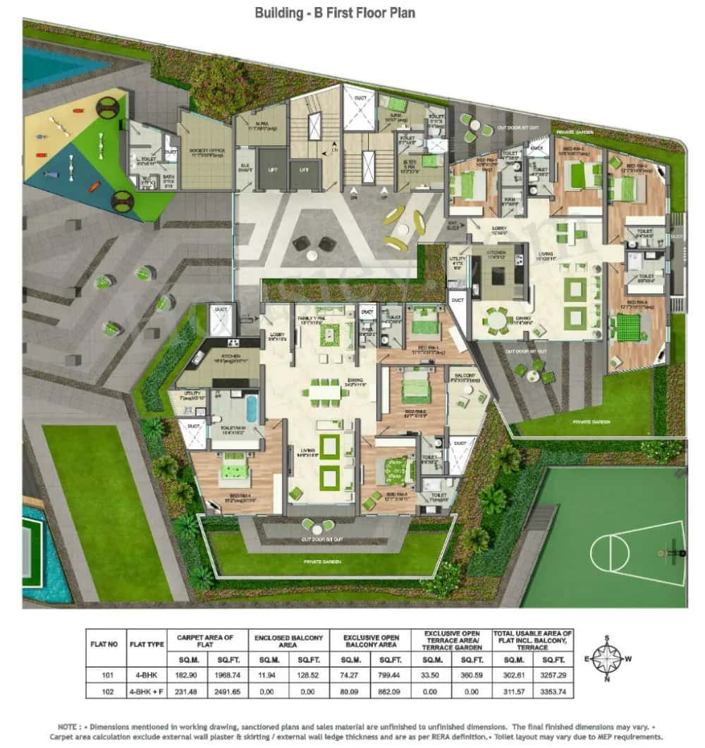 Naiknavare Eminence Floor plan 2
