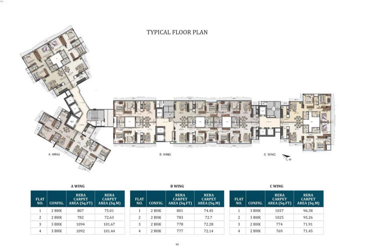 Naman Habitat Floor plan 1