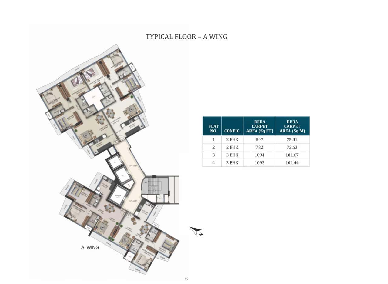 Naman Habitat Floor plan 2