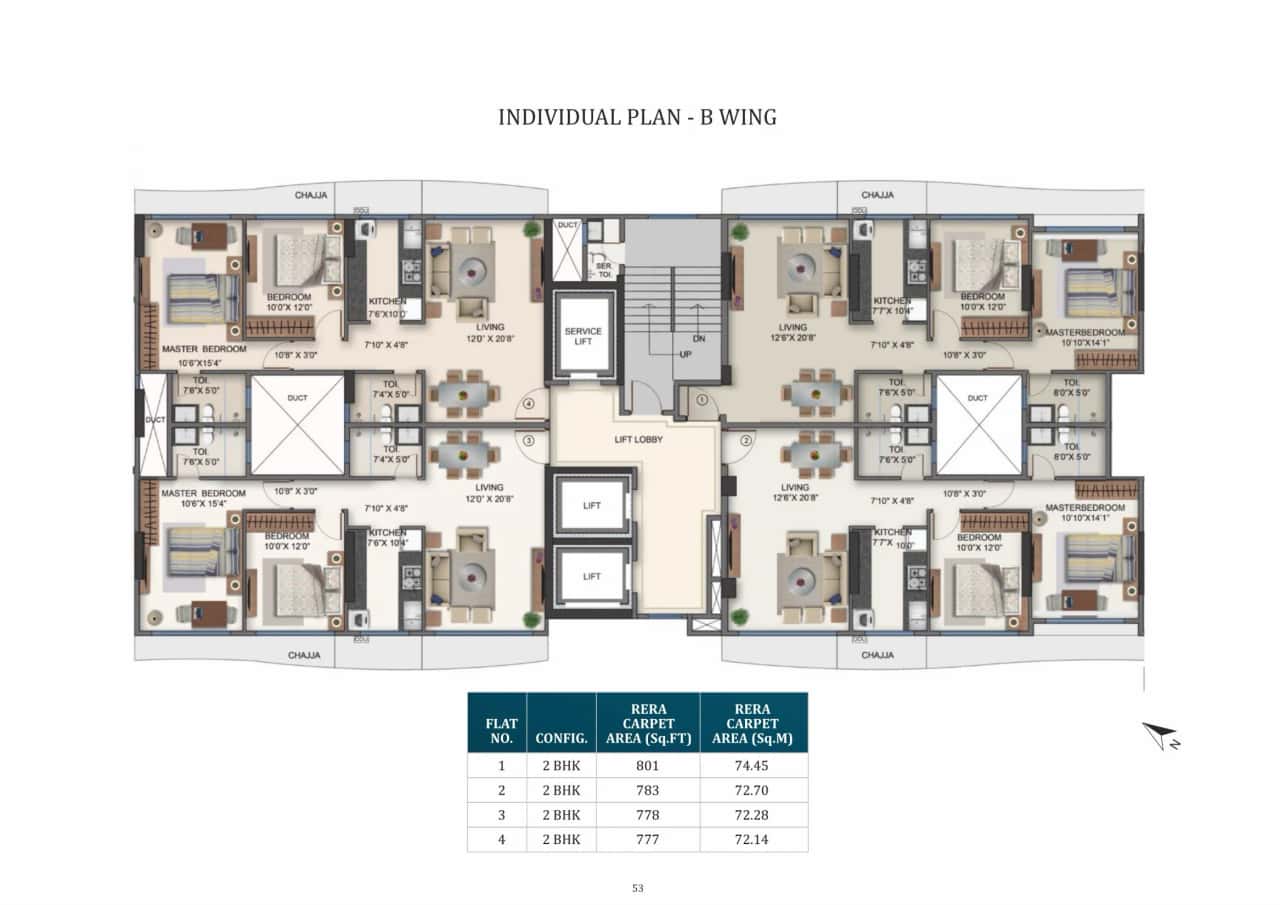 Naman Habitat Floor plan 3