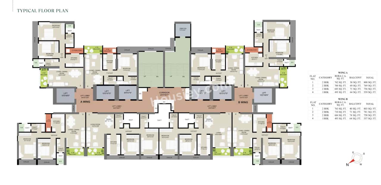 Nandivardhan Monopoli Floor Plan