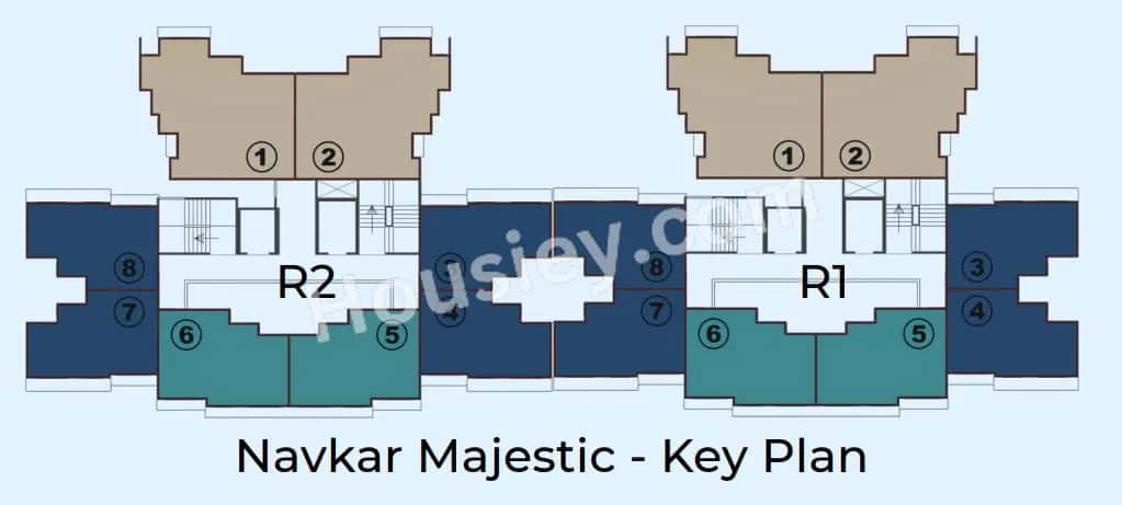 Navkar Majestic Floor plan 2