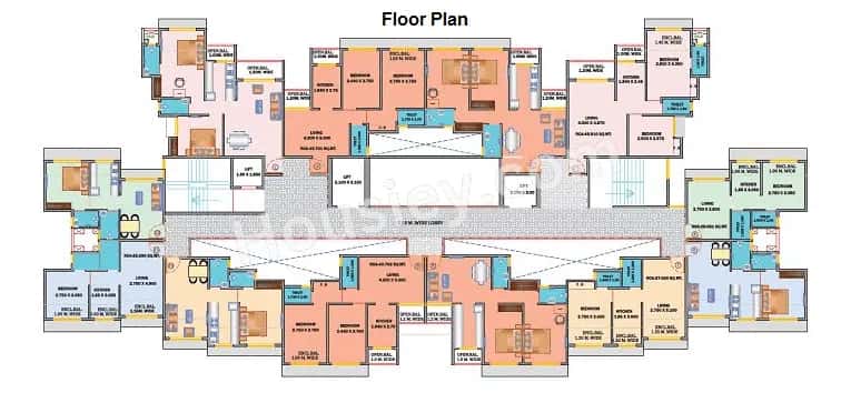 Navkar Majestic Floor Plan