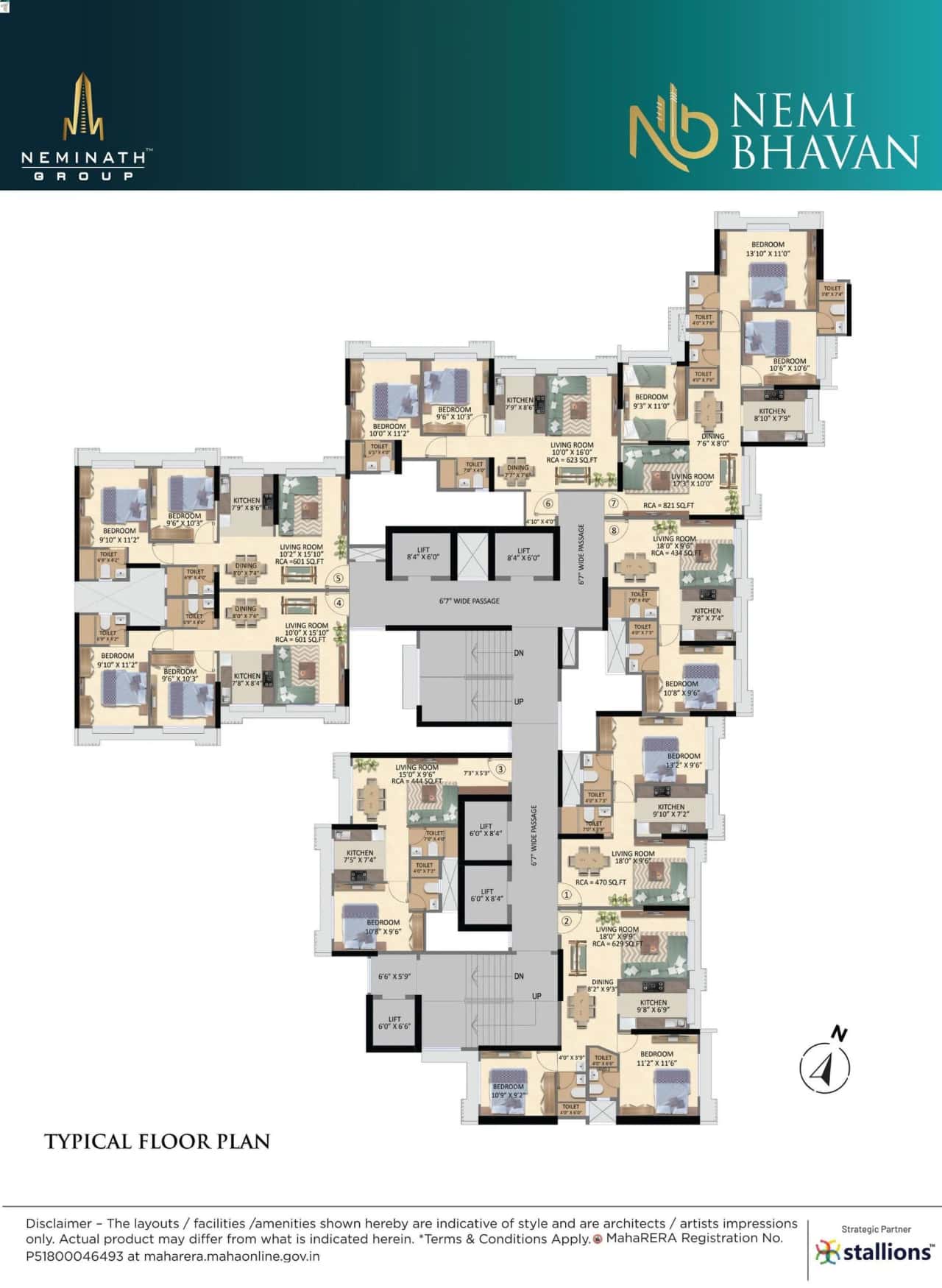 Nemi Bhavan Floor plan 1