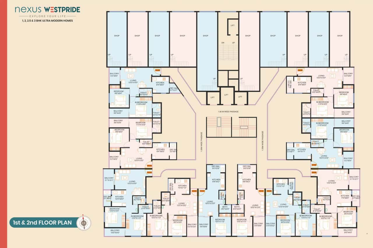 Nexus WestPride Floor plan 2