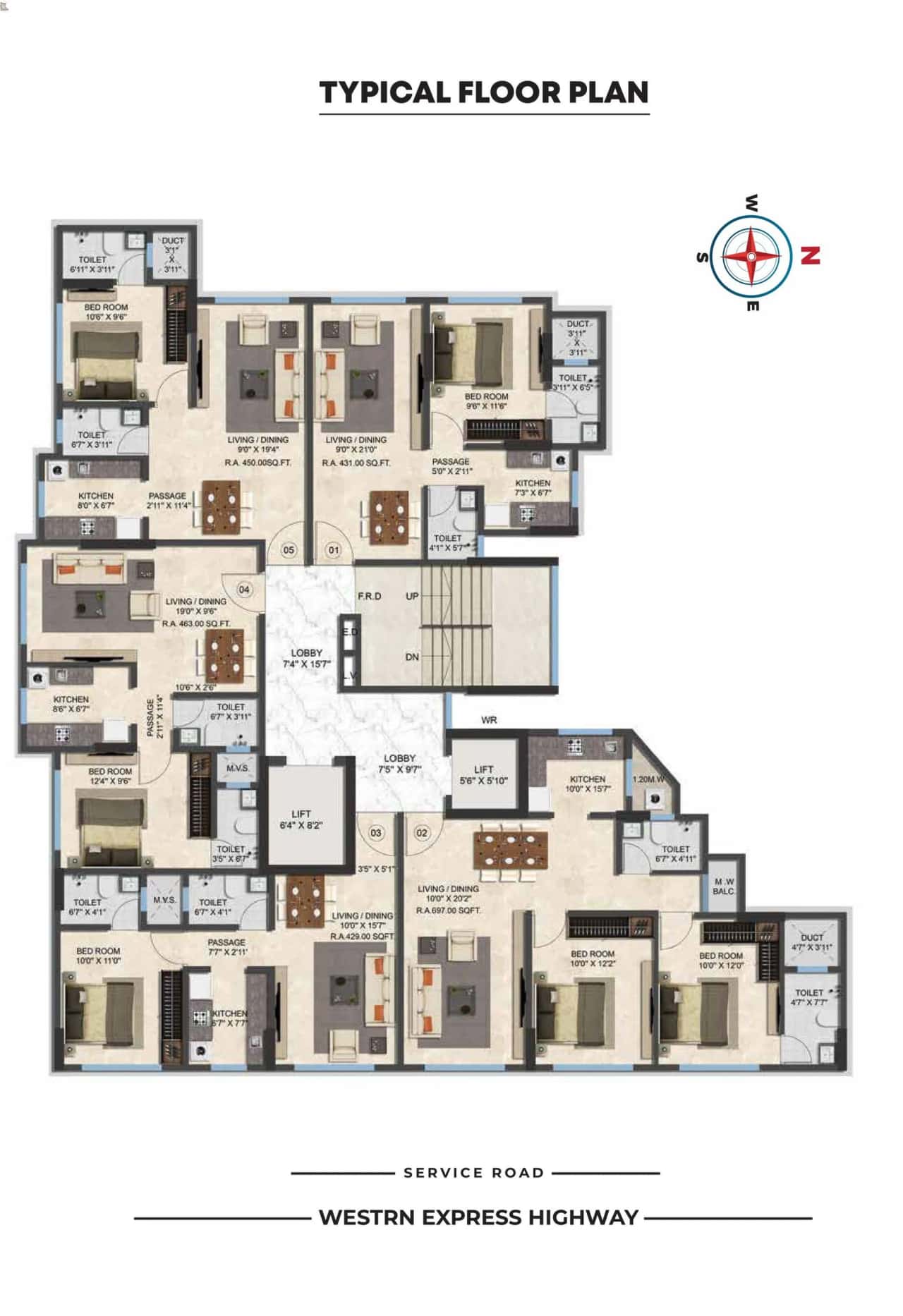 Nicco Ranbir Heights Master Plan