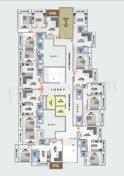Nine SK Heights Floor plan 2