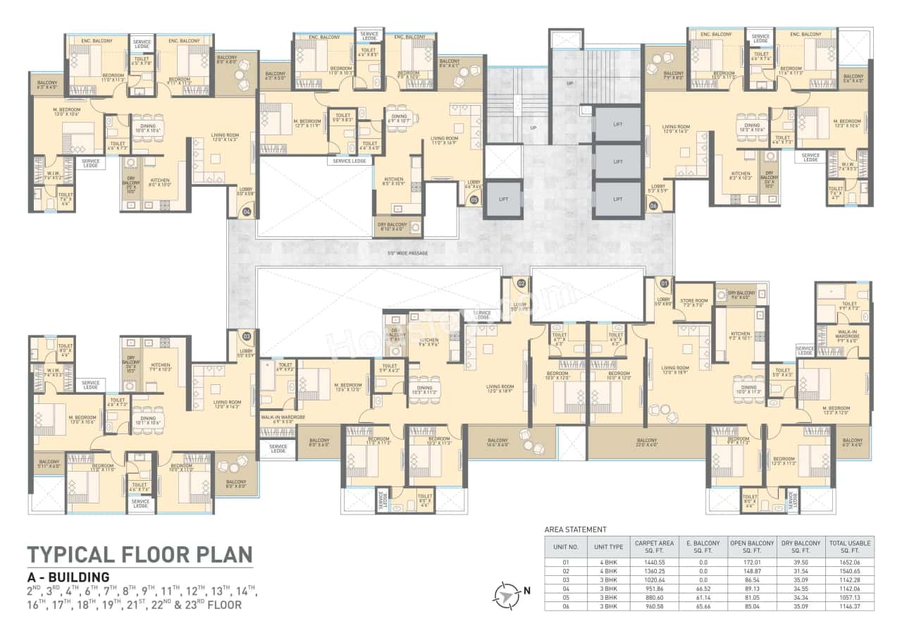 Nirman Astoria Royals Floor plan 1