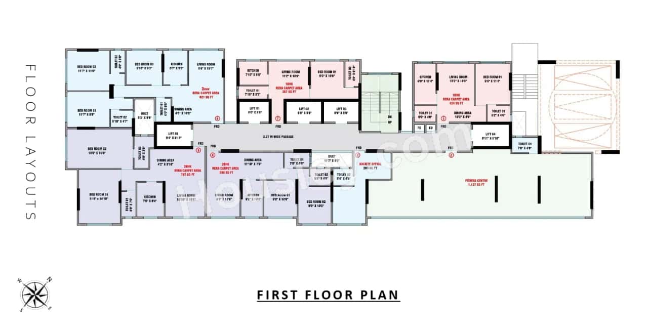 Nirvaana Pearl Floor plan 2