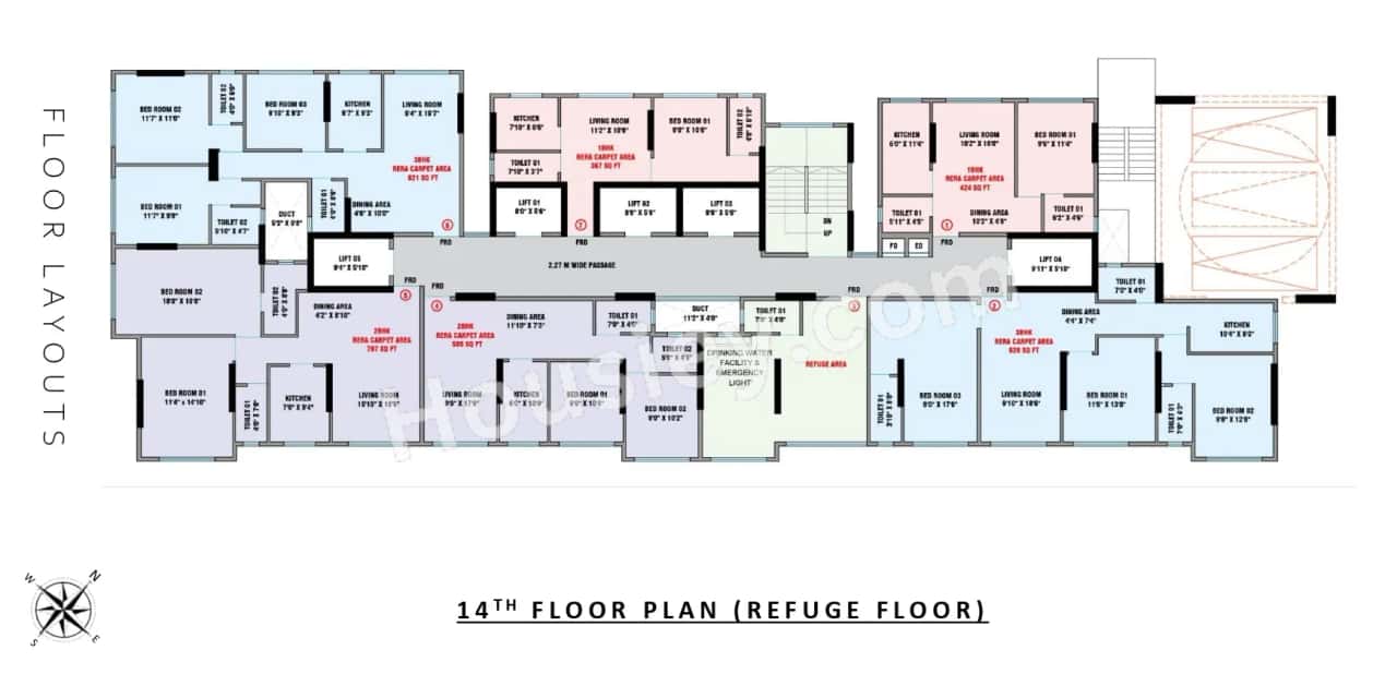 Nirvaana Pearl Floor plan 4