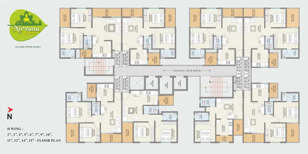Nexus Nirvana Beyond Floor plan 2
