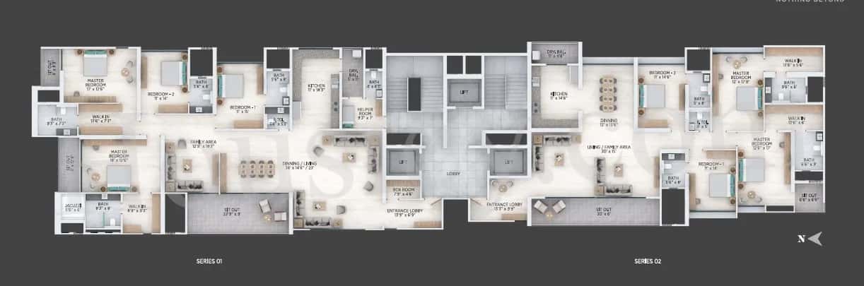 Nirvana Nothing Beyond Floor plan 1