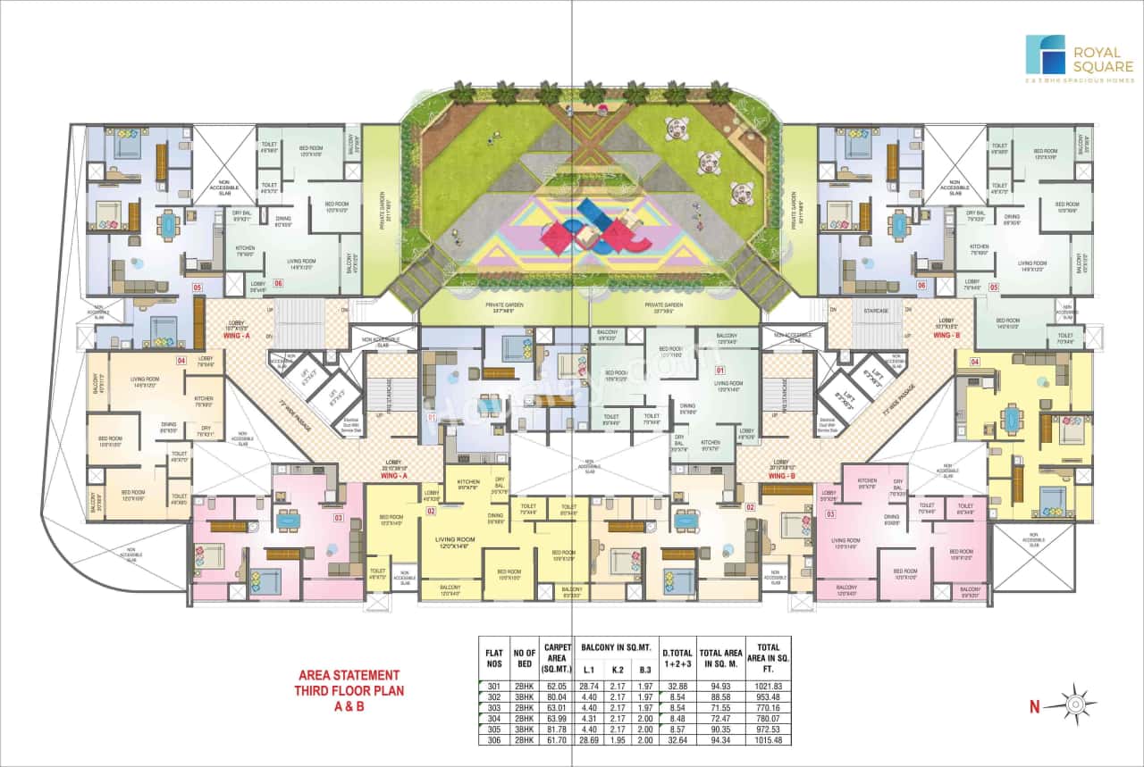 Nisarg Royal Square Floor plan 5