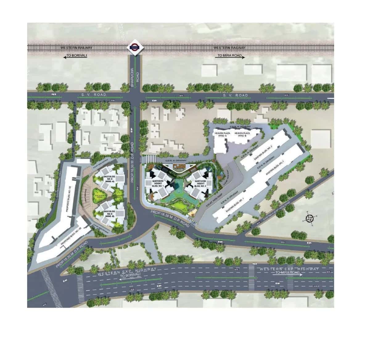 N Rose Northern Heights Master Plan