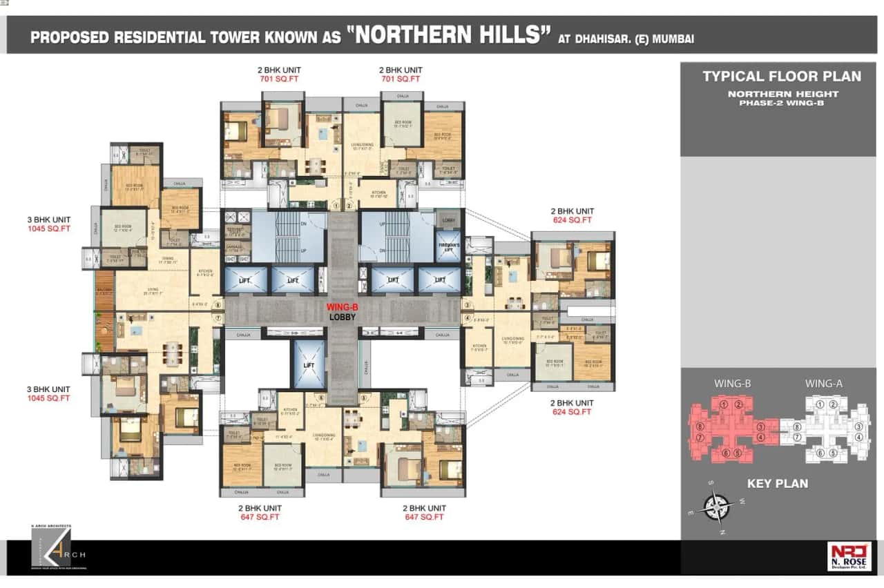 N Rose Northern Hills Floor plan 1