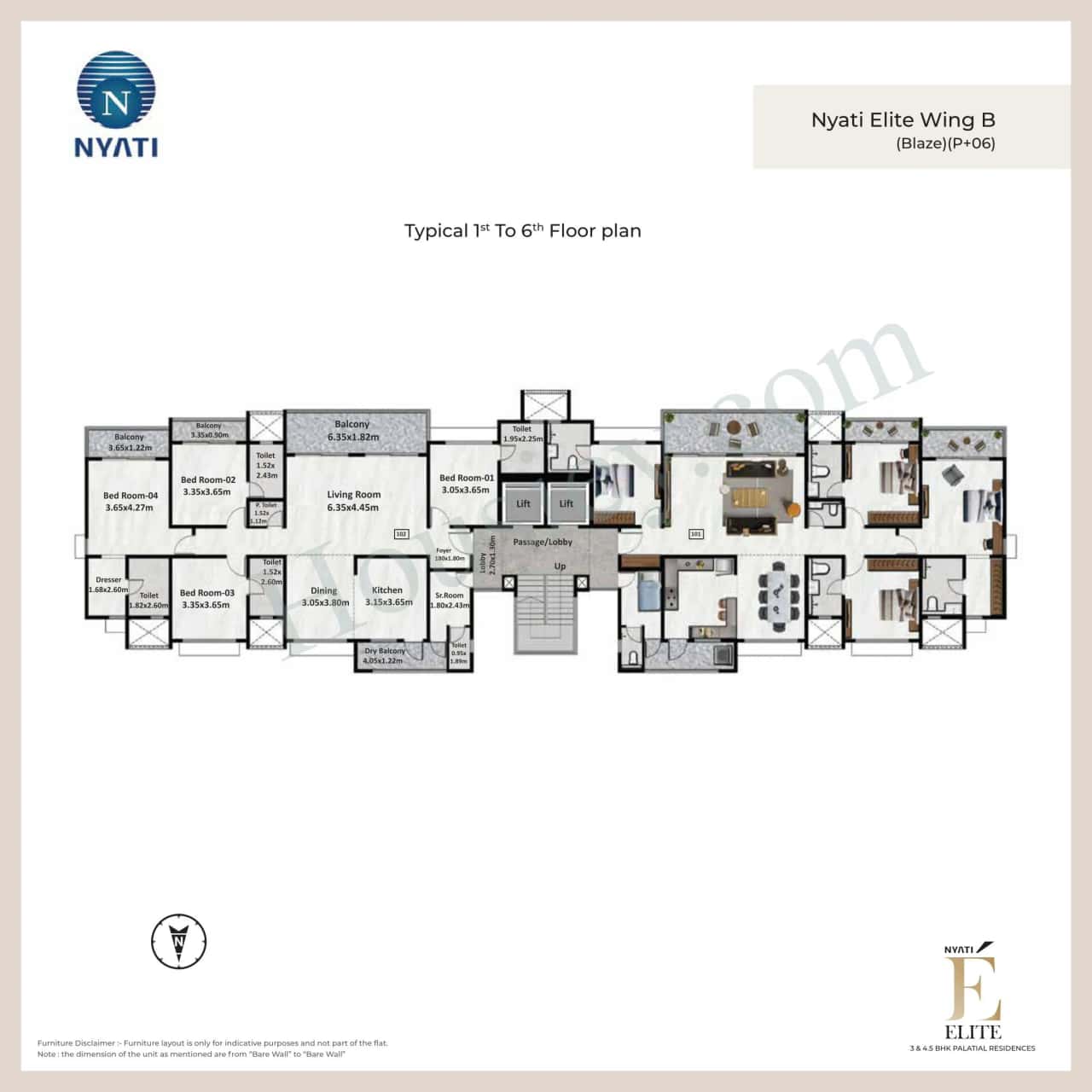 Nyati Elite Floor plan 2