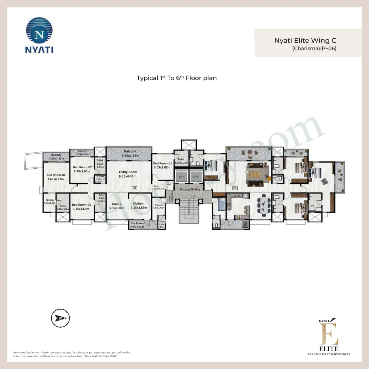 Nyati Elite Floor plan 3
