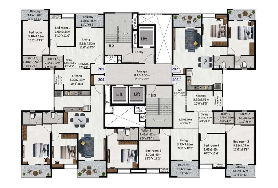 Nyati Emerald Floor plan 1